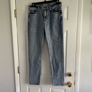 NWT Banana Republic Men's Slim Straight Light Blue Travel Jeans